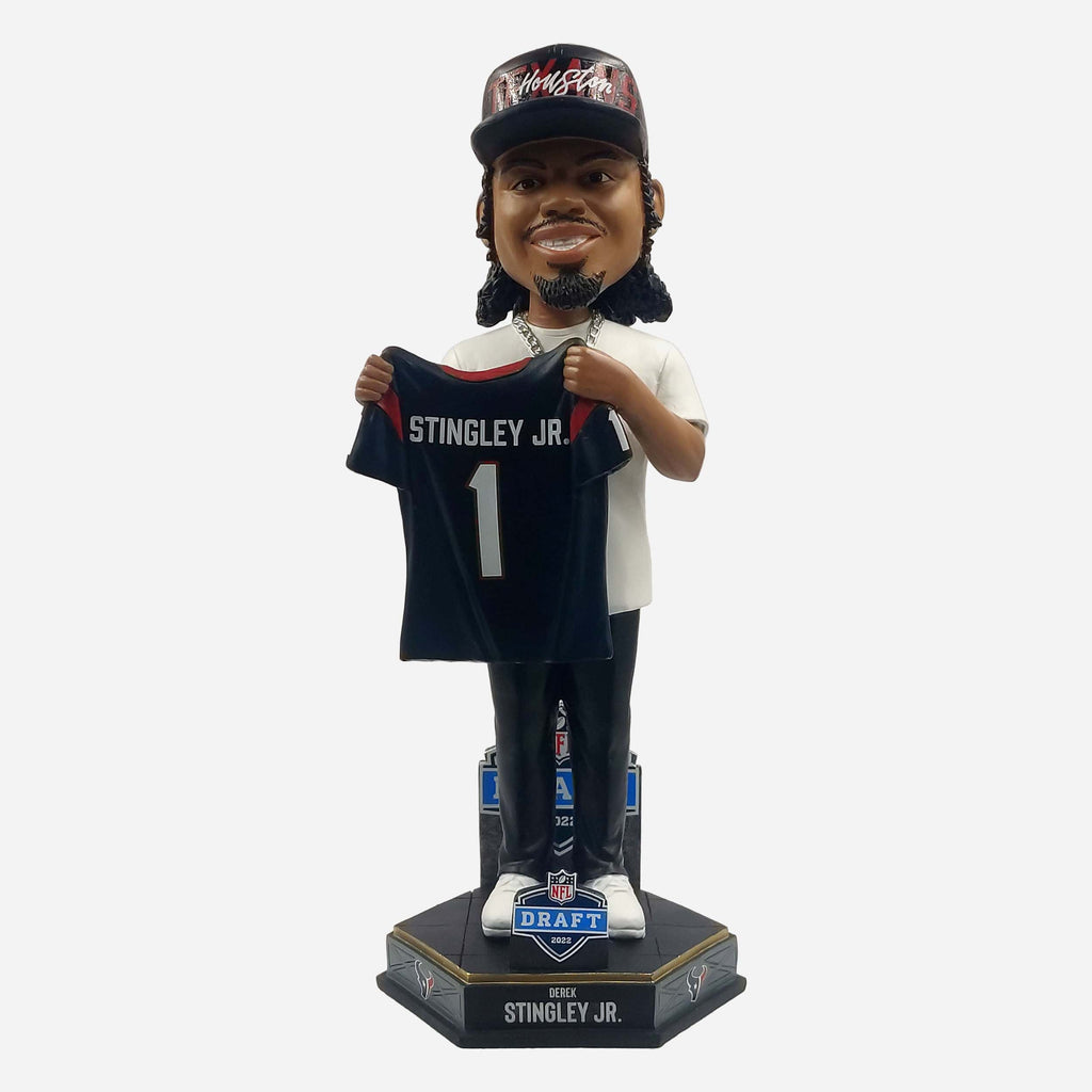 Derek Stingley Jr Houston Texans 2022 Draft Pick Bobblehead FOCO - FOCO.com