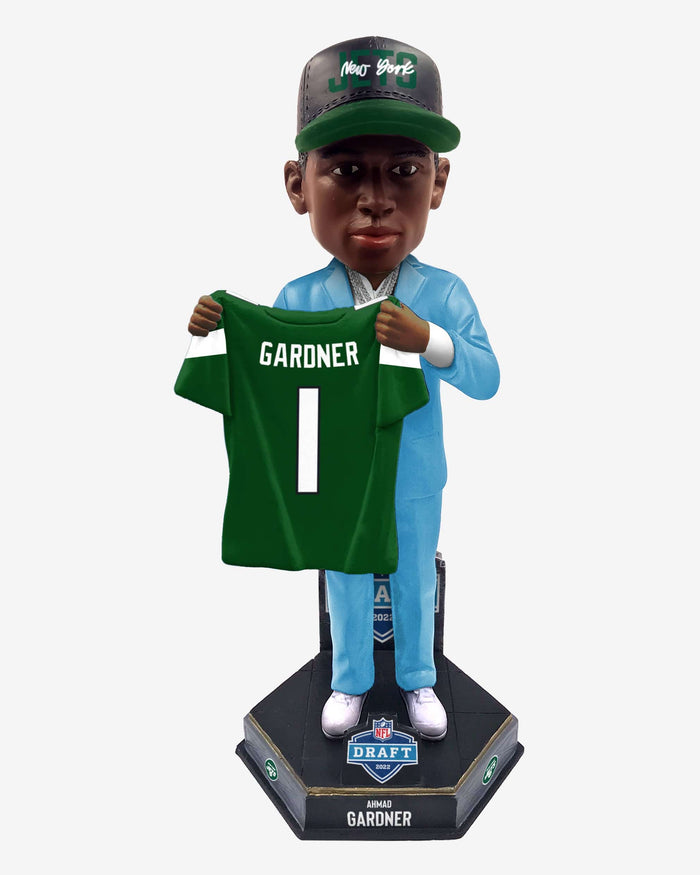 Ahmad Gardner New York Jets 2022 Draft Pick Bobblehead FOCO - FOCO.com