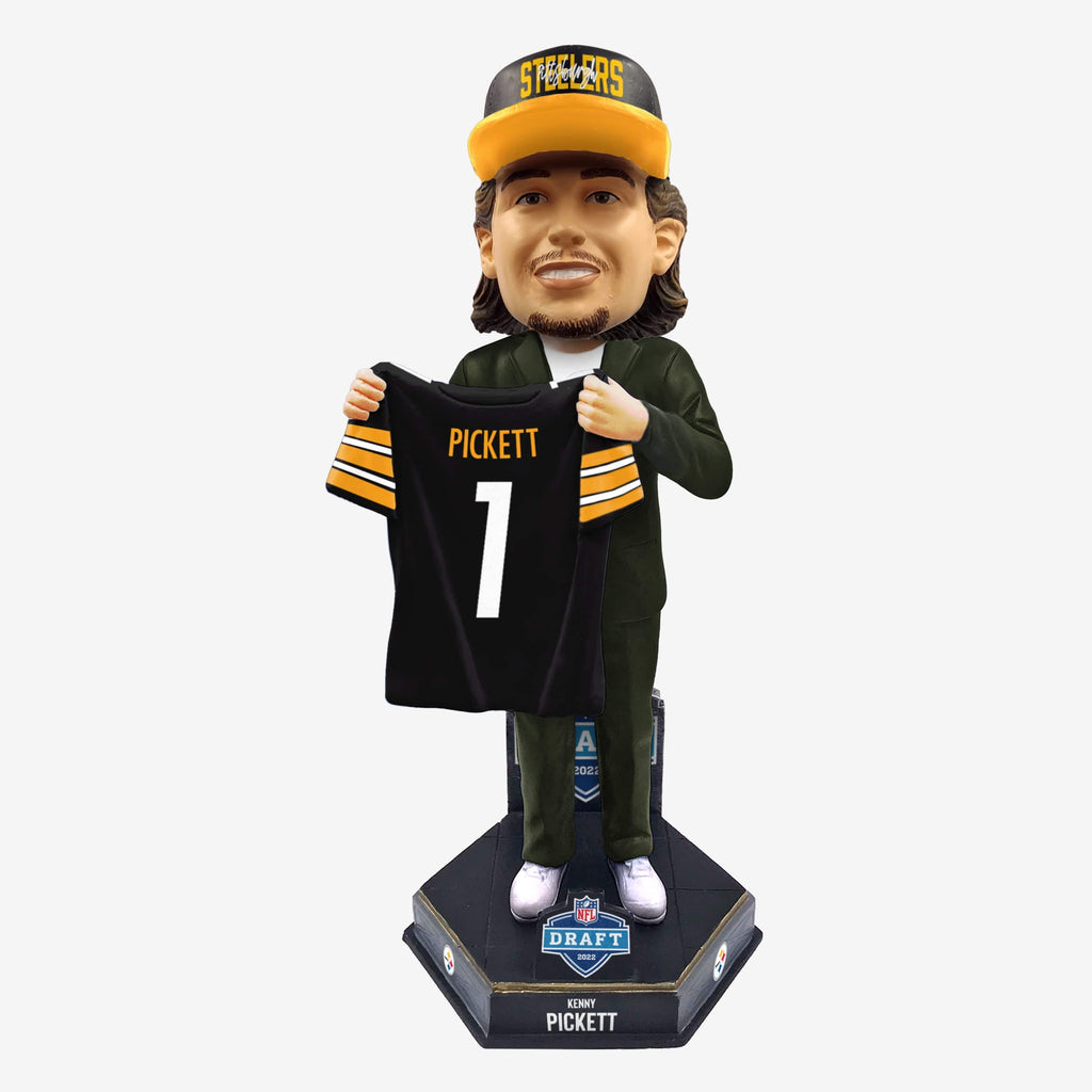 Kenny Pickett Pittsburgh Steelers 2022 Draft Pick Bobblehead FOCO - FOCO.com