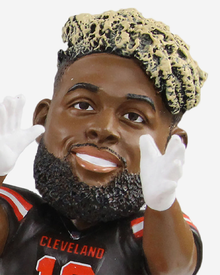 Baker Mayfield & Odell Beckham Jr Cleveland Browns Dual Passing Bobblehead FOCO - FOCO.com