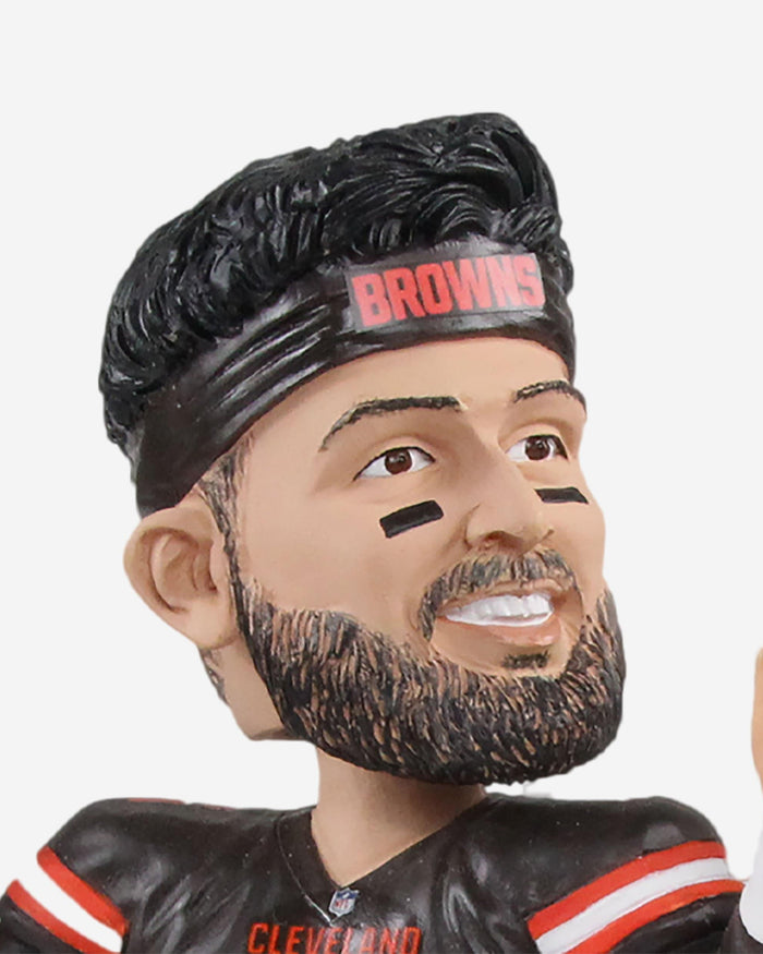 Baker Mayfield & Odell Beckham Jr Cleveland Browns Dual Passing Bobblehead FOCO - FOCO.com