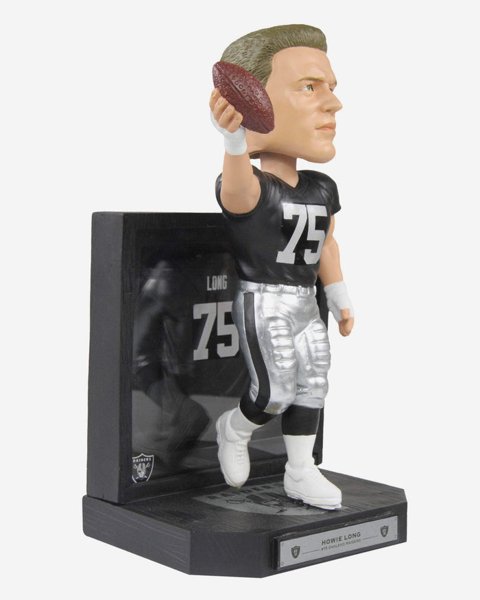 Howie Long Las Vegas Raiders Framed Showcase Bobblehead FOCO - FOCO.com