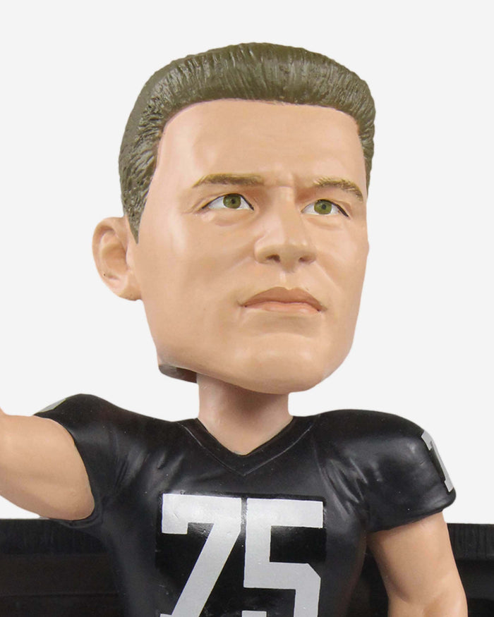 Howie Long Las Vegas Raiders Framed Showcase Bobblehead FOCO - FOCO.com