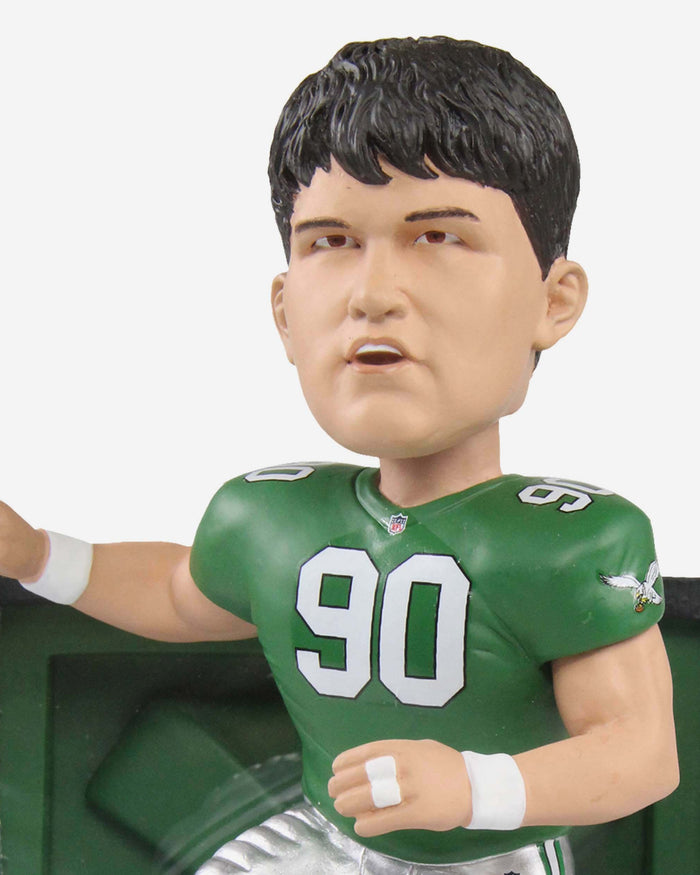 Mike Golic Sr Philadelphia Eagles Framed Showcase Bobblehead FOCO - FOCO.com