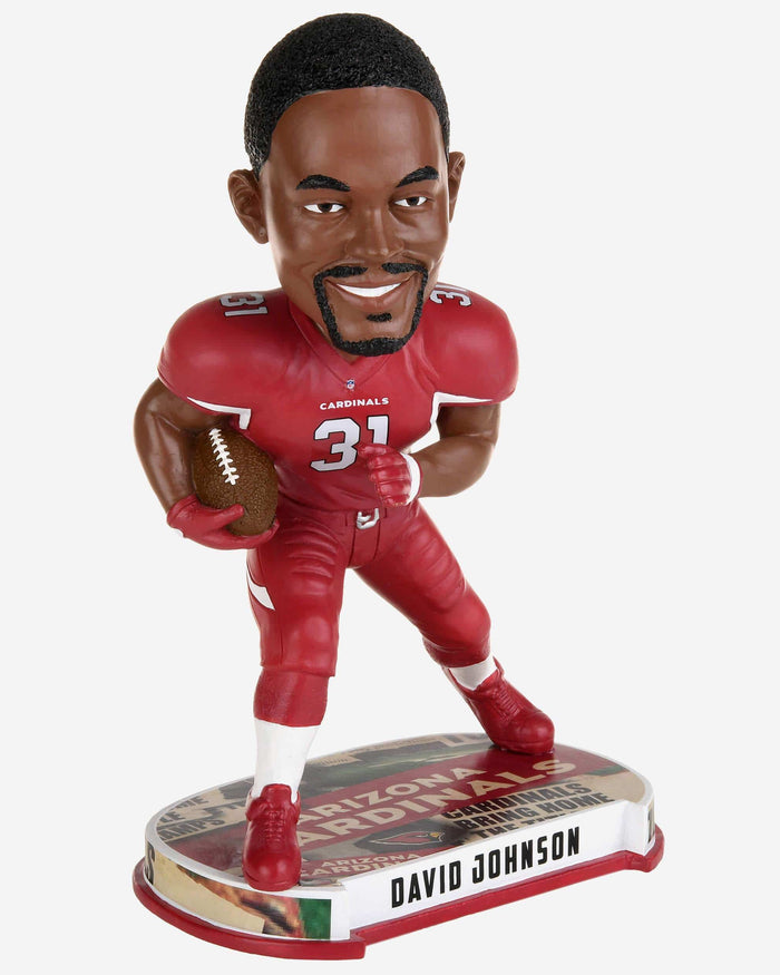 David Johnson Arizona Cardinals Headline Bobblehead FOCO - FOCO.com