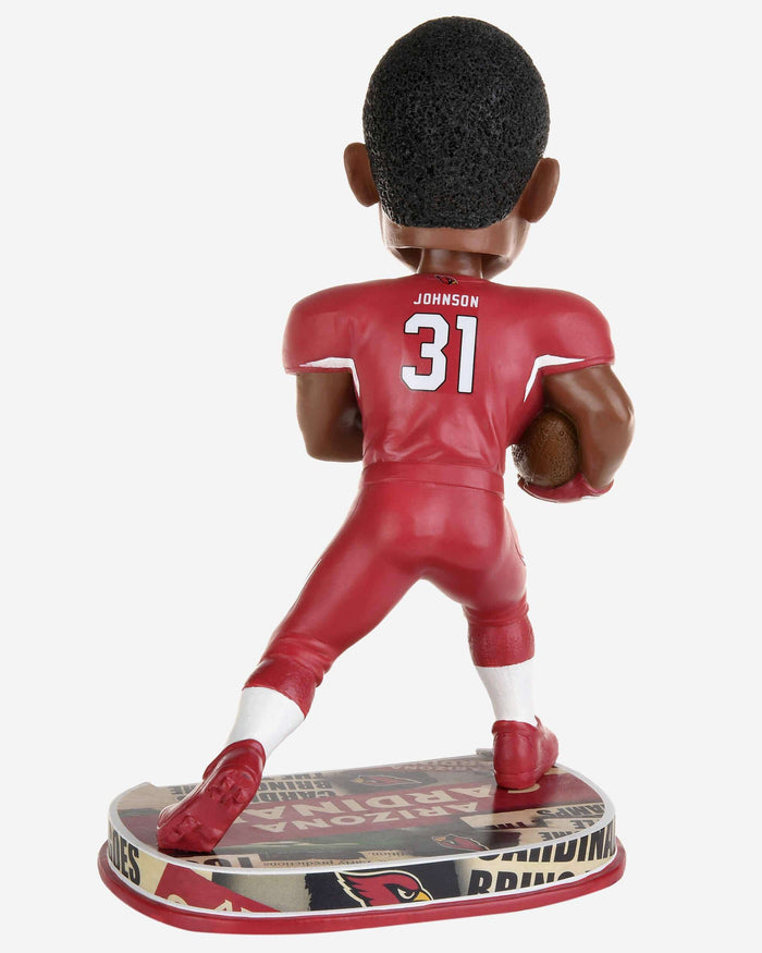 David Johnson Arizona Cardinals Headline Bobblehead FOCO - FOCO.com