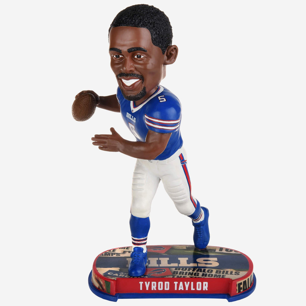 Tyrod Taylor Buffalo Bills Headline Bobblehead FOCO - FOCO.com