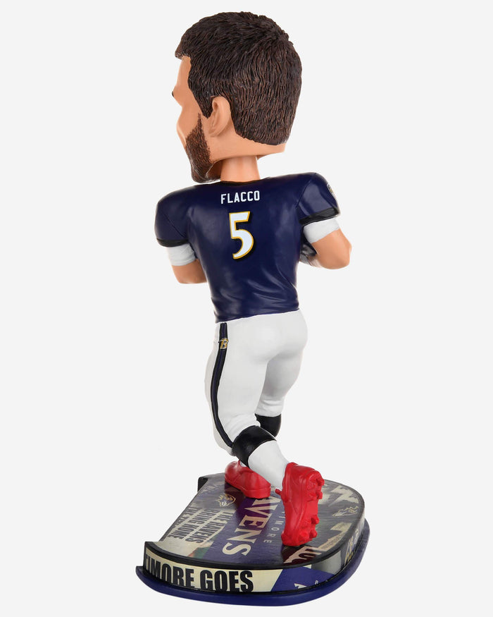 Joe Flacco Baltimore Ravens Headline Bobblehead FOCO - FOCO.com