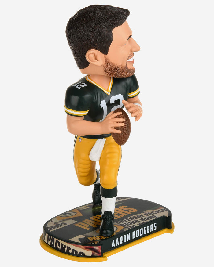 Aaron Rodgers Green Bay Packers Headline Bobblehead FOCO - FOCO.com