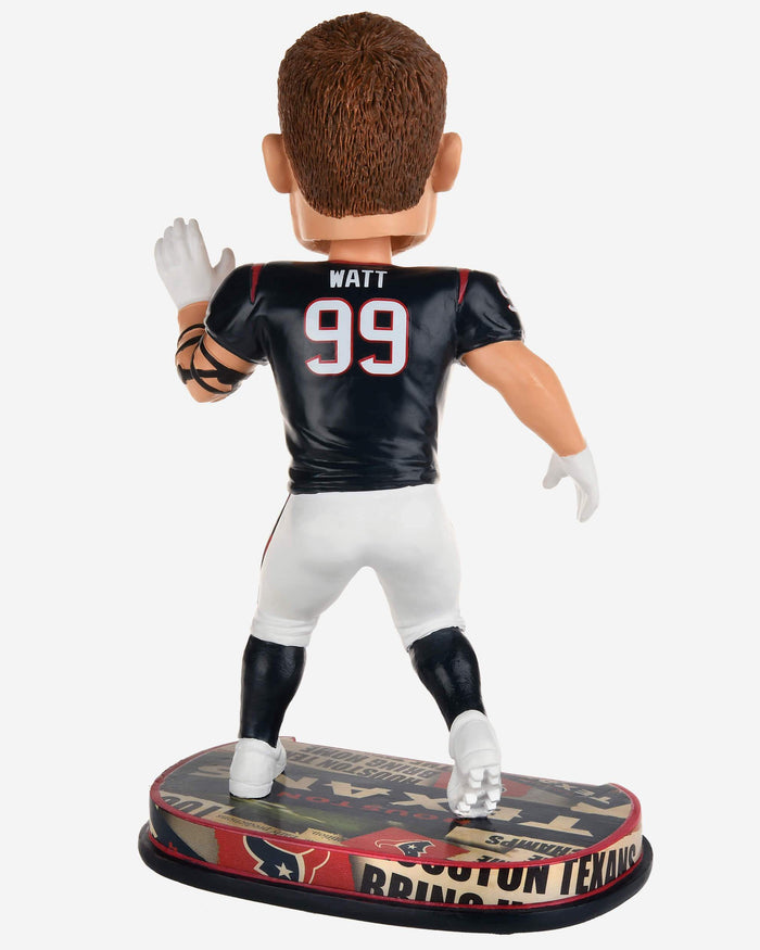 JJ Watt Houston Texans Headline Bobblehead FOCO - FOCO.com