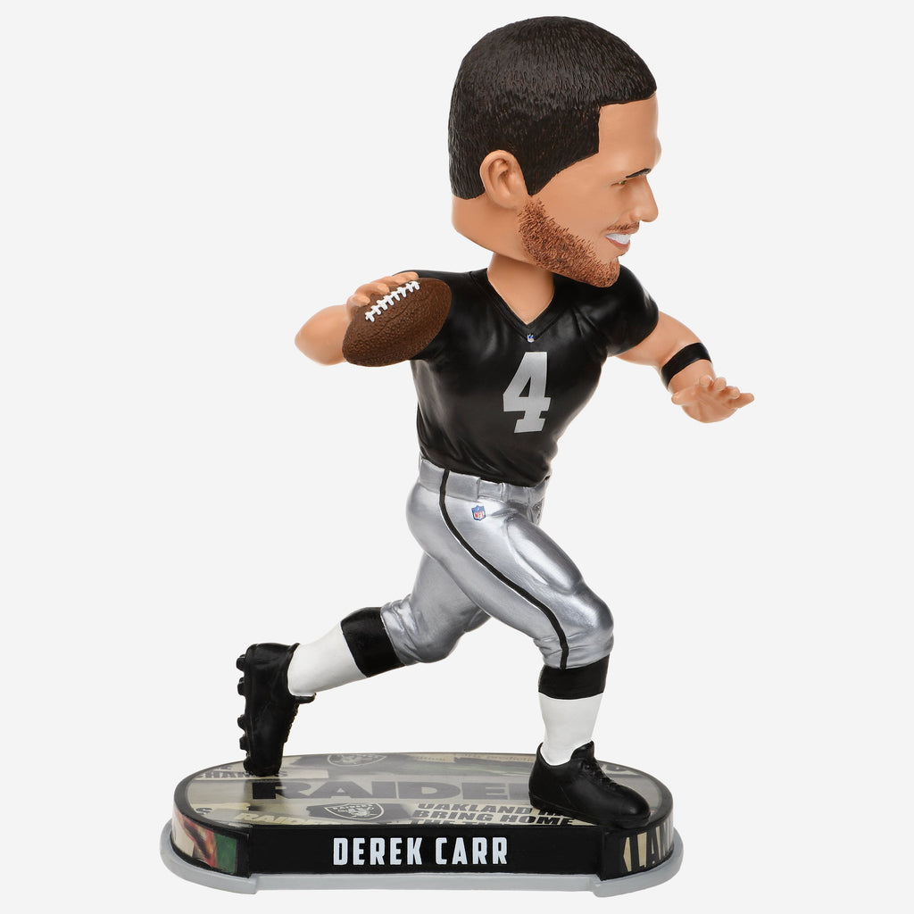 Derek Carr Las Vegas Raiders Headline Bobblehead FOCO - FOCO.com