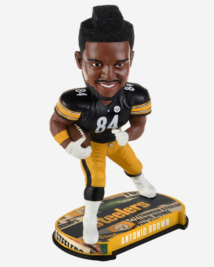 Antonio Brown Pittsburgh Steelers Headline Bobblehead FOCO - FOCO.com