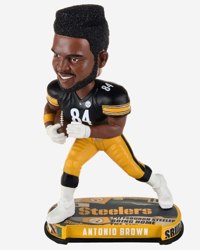 Antonio Brown Pittsburgh Steelers Headline Bobblehead FOCO - FOCO.com