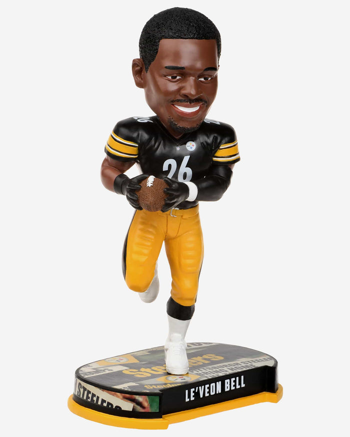 Le'Veon Bell Pittsburgh Steelers Headline Bobblehead FOCO - FOCO.com