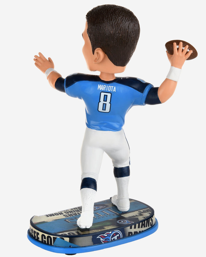 Marcus Mariota Tennessee Titans Headline Bobblehead FOCO - FOCO.com