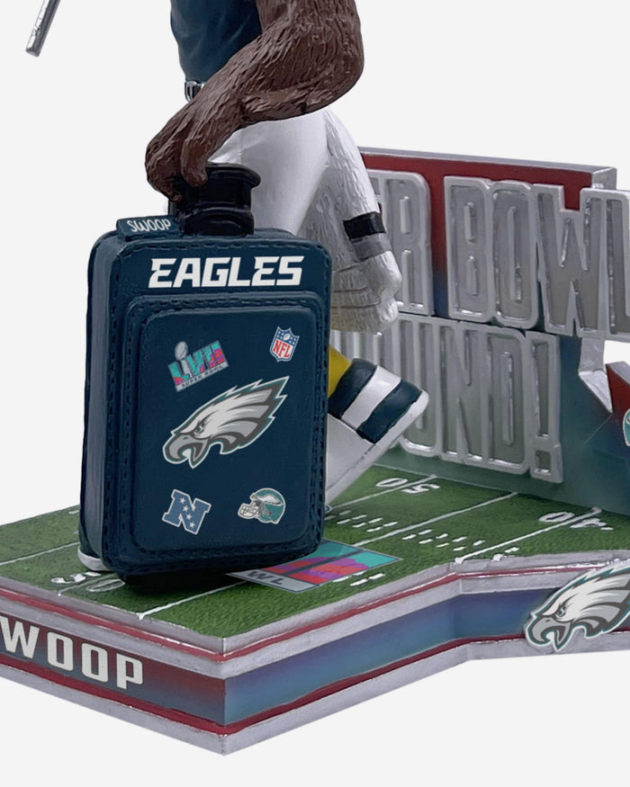 Swoop Philadelphia Eagles Super Bowl LVII Bound Mascot Bobblehead FOCO - FOCO.com