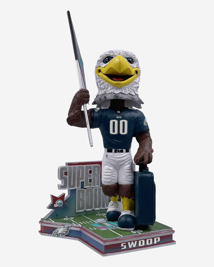 Swoop Philadelphia Eagles Super Bowl LVII Bound Mascot Bobblehead FOCO - FOCO.com