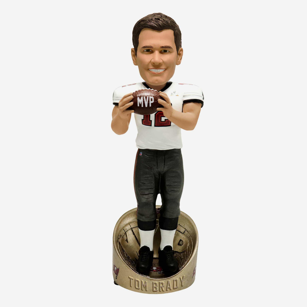 Tom Brady Tampa Bay Buccaneers Super Bowl LV Champions MVP Bobblehead FOCO - FOCO.com