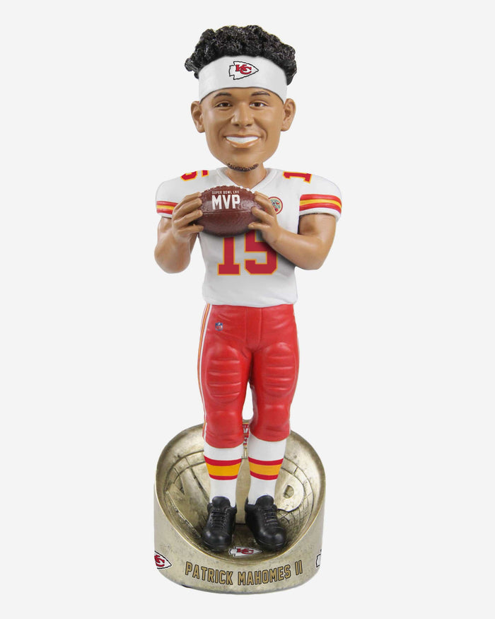 Patrick Mahomes Kansas City Chiefs Super Bowl LVII Champions MVP Bobblehead FOCO - FOCO.com