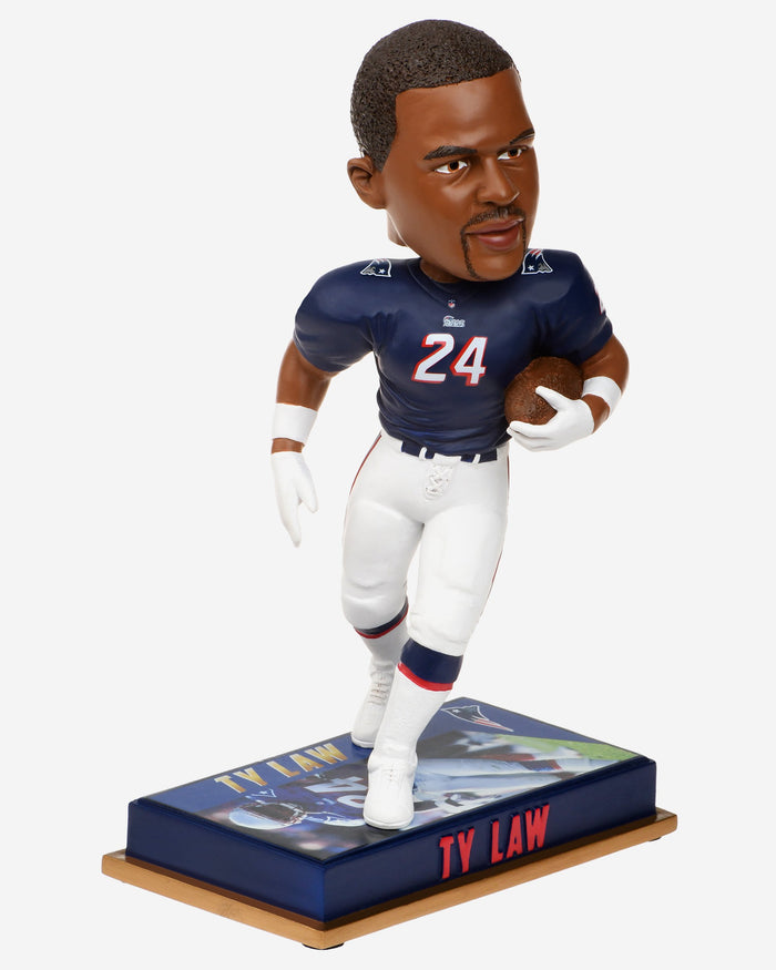 Ty Law New England Patriots Retired Bobblehead FOCO - FOCO.com