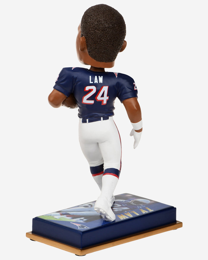 Ty Law New England Patriots Retired Bobblehead FOCO - FOCO.com