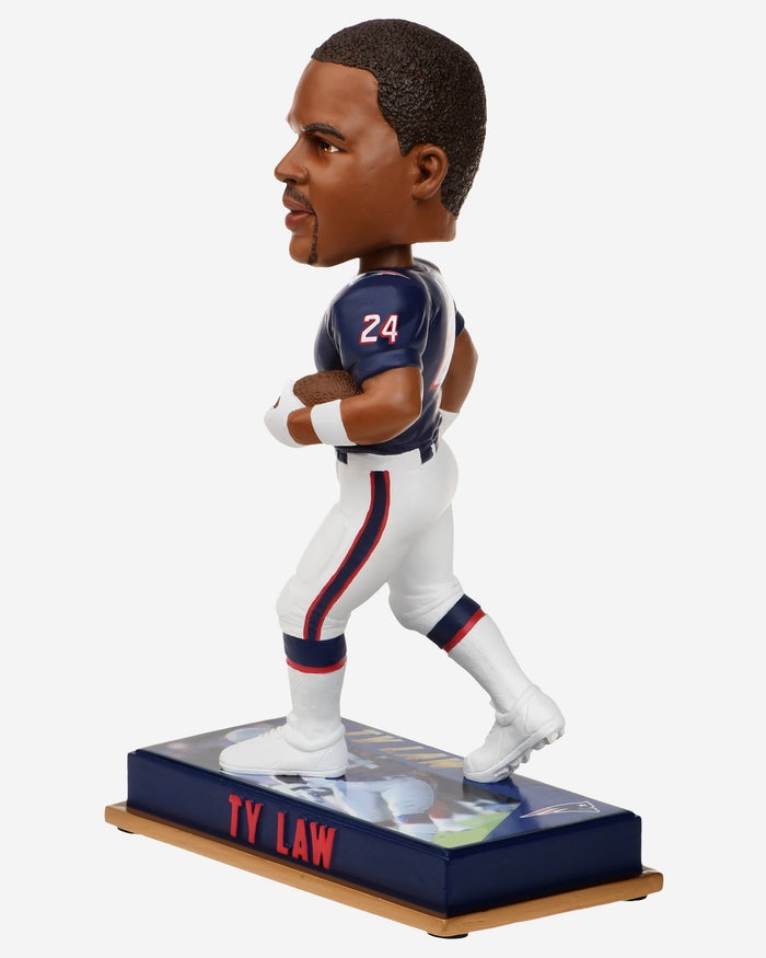 Ty Law New England Patriots Retired Bobblehead FOCO - FOCO.com