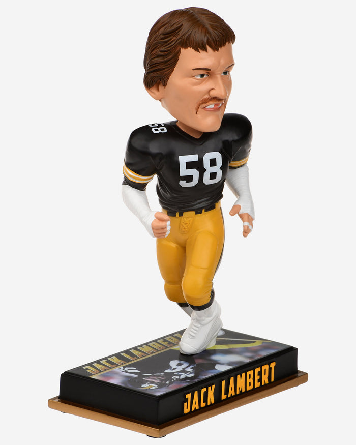 Jack Lambert Pittsburgh Steelers Retired Bobblehead FOCO - FOCO.com