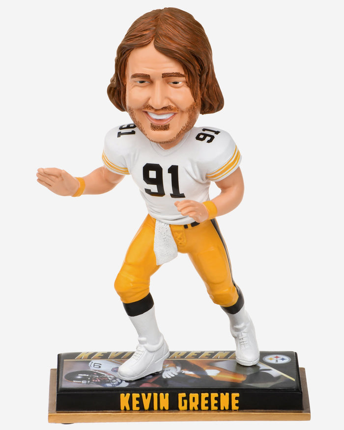 Kevin Greene Pittsburgh Steelers Retired Bobblehead FOCO - FOCO.com