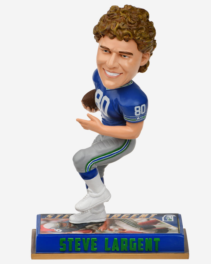 Steve Largent Seattle Seahawks Retired Bobblehead FOCO - FOCO.com