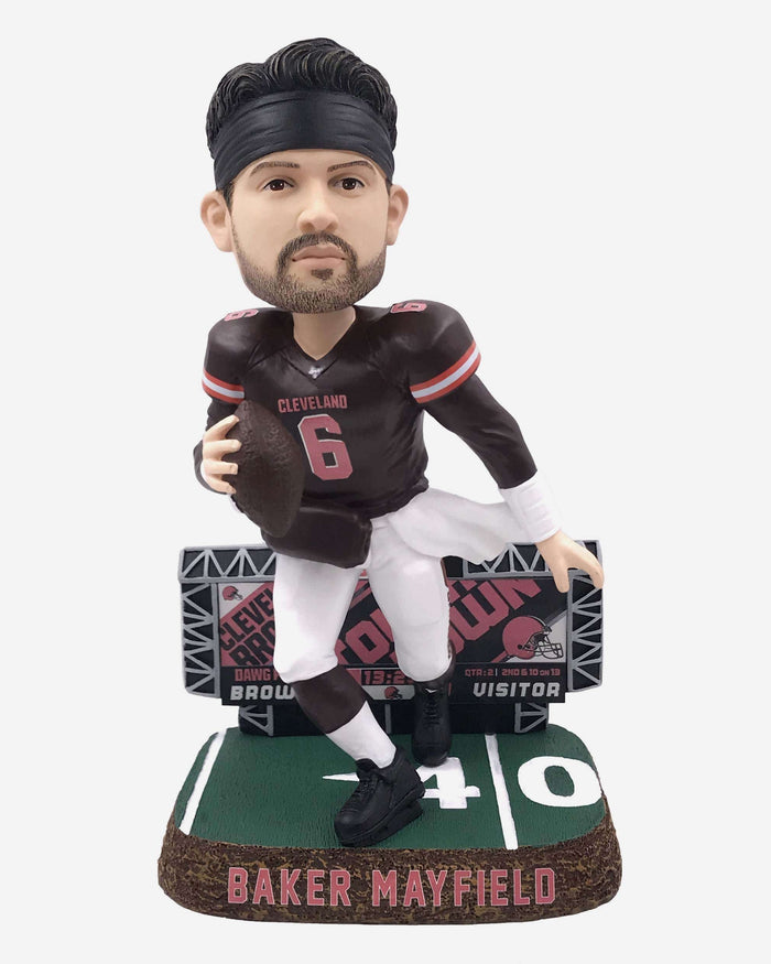 Baker Mayfield Cleveland Browns Scoreboard Bobblehead FOCO - FOCO.com