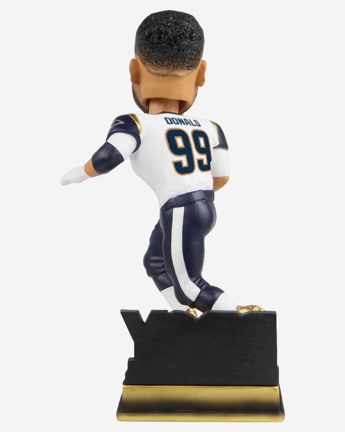 Aaron Donald Los Angeles Rams 2018 Defensive PoY Bobblehead FOCO - FOCO.com