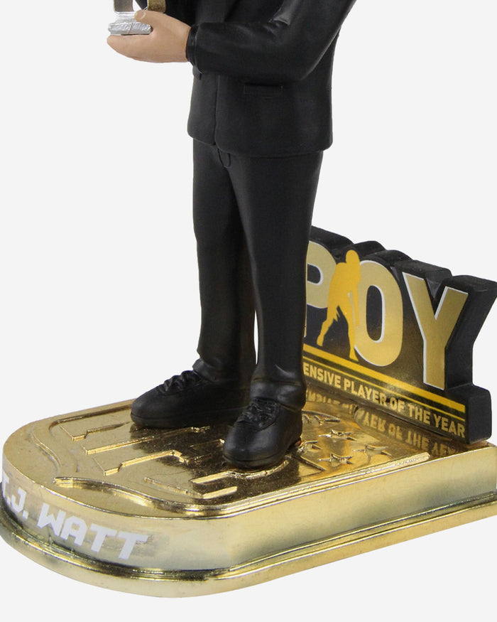 TJ Watt Pittsburgh Steelers 2021 Defensive Player Of The Year Bobblehead FOCO - FOCO.com