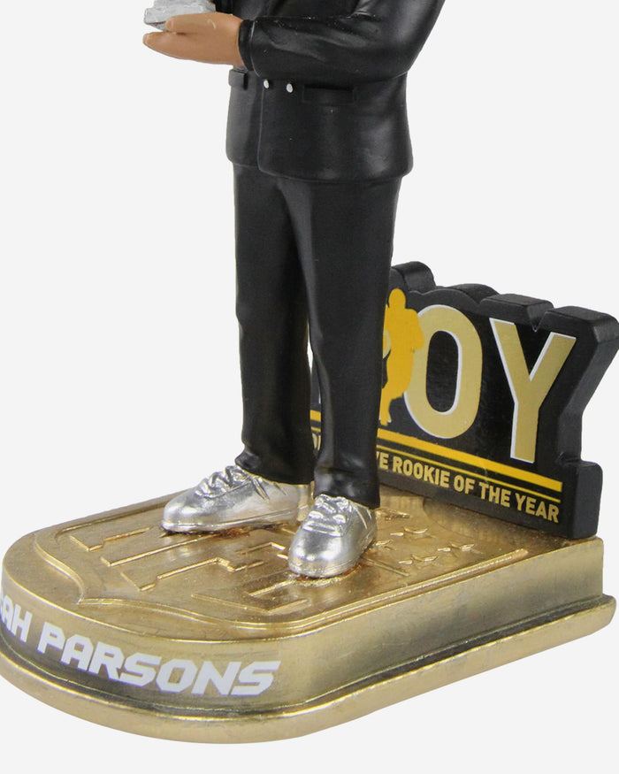 Micah Parsons Dallas Cowboys 2021 Defensive Rookie Of The Year Bobblehead FOCO - FOCO.com