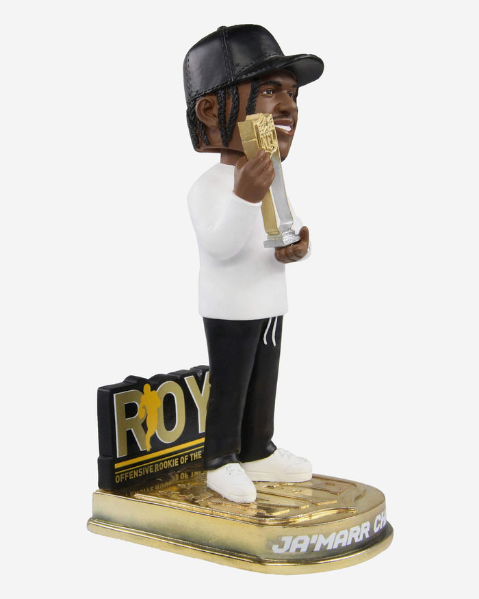 Ja'Marr Chase Cincinnati Bengals 2021 Offensive Rookie Of The Year Bobblehead FOCO - FOCO.com