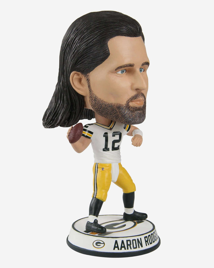 Aaron Rodgers Green Bay Packers Variant Bighead Bobblehead FOCO - FOCO.com