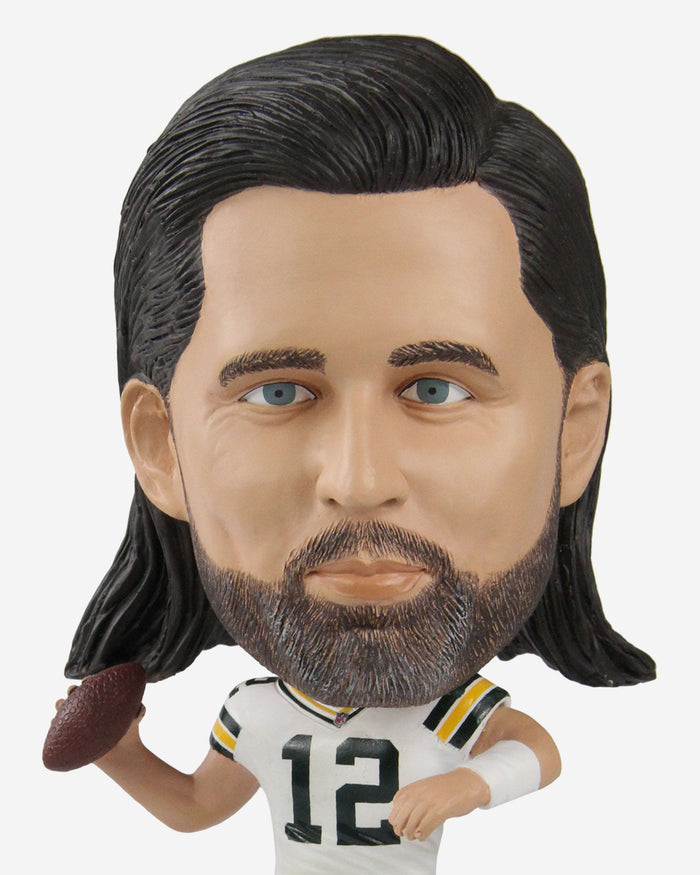 Aaron Rodgers Green Bay Packers Variant Bighead Bobblehead FOCO - FOCO.com