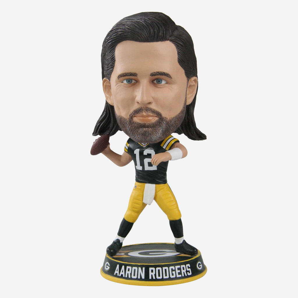 Aaron Rodgers Green Bay Packers Bighead Bobblehead FOCO - FOCO.com