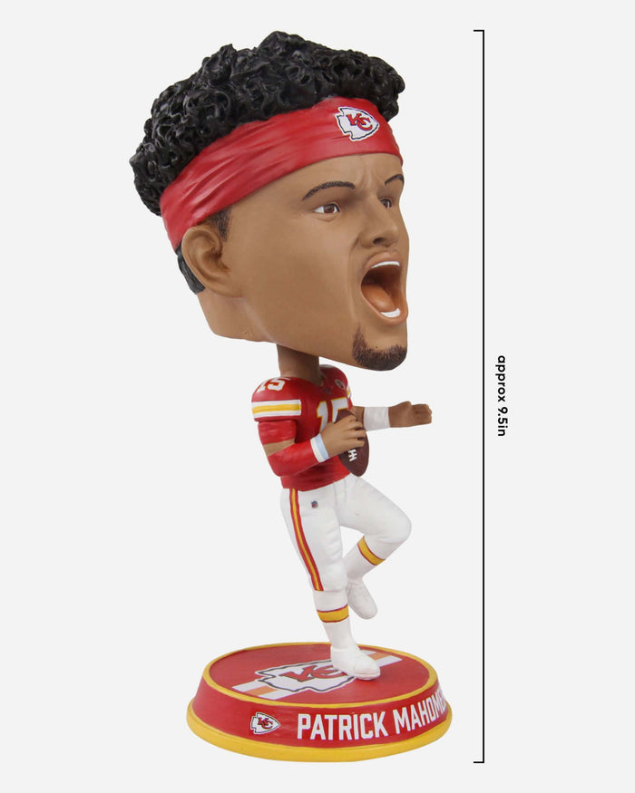 Patrick Mahomes Kansas City Chiefs Bighead Bobblehead FOCO - FOCO.com