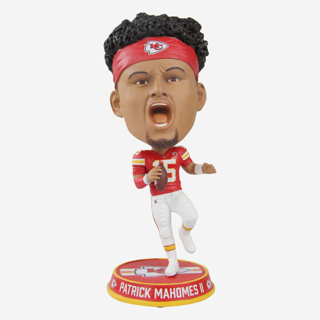 Patrick Mahomes Kansas City Chiefs Bighead Bobblehead FOCO - FOCO.com