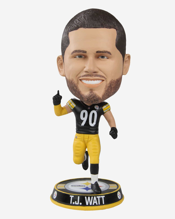 TJ Watt Pittsburgh Steelers Bighead Bobblehead FOCO - FOCO.com