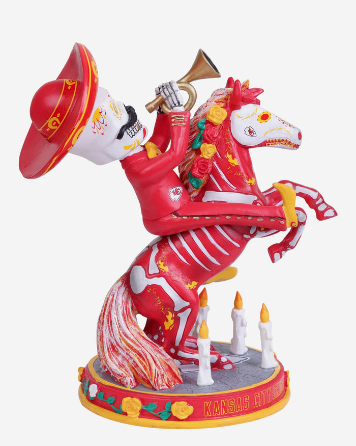 Kansas City Chiefs Calavera Bobblehead FOCO - FOCO.com