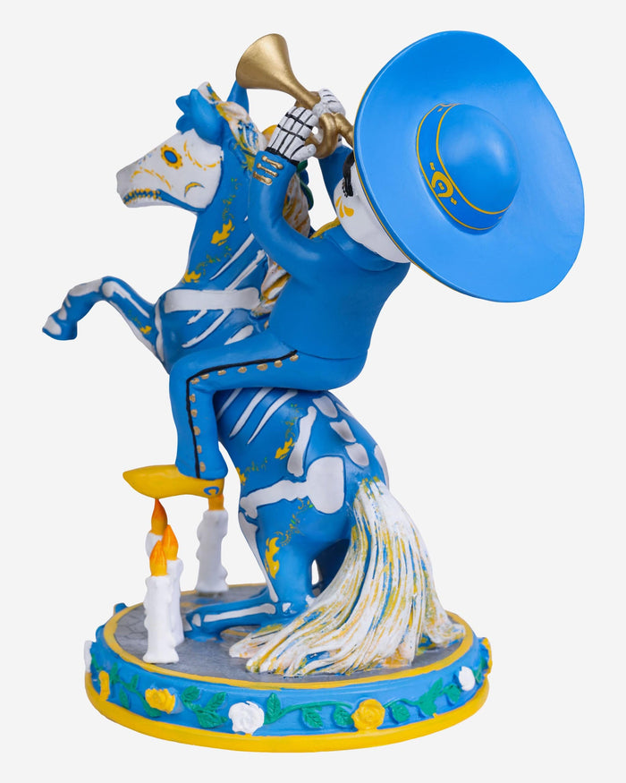 Los Angeles Chargers Calavera Bobblehead FOCO - FOCO.com