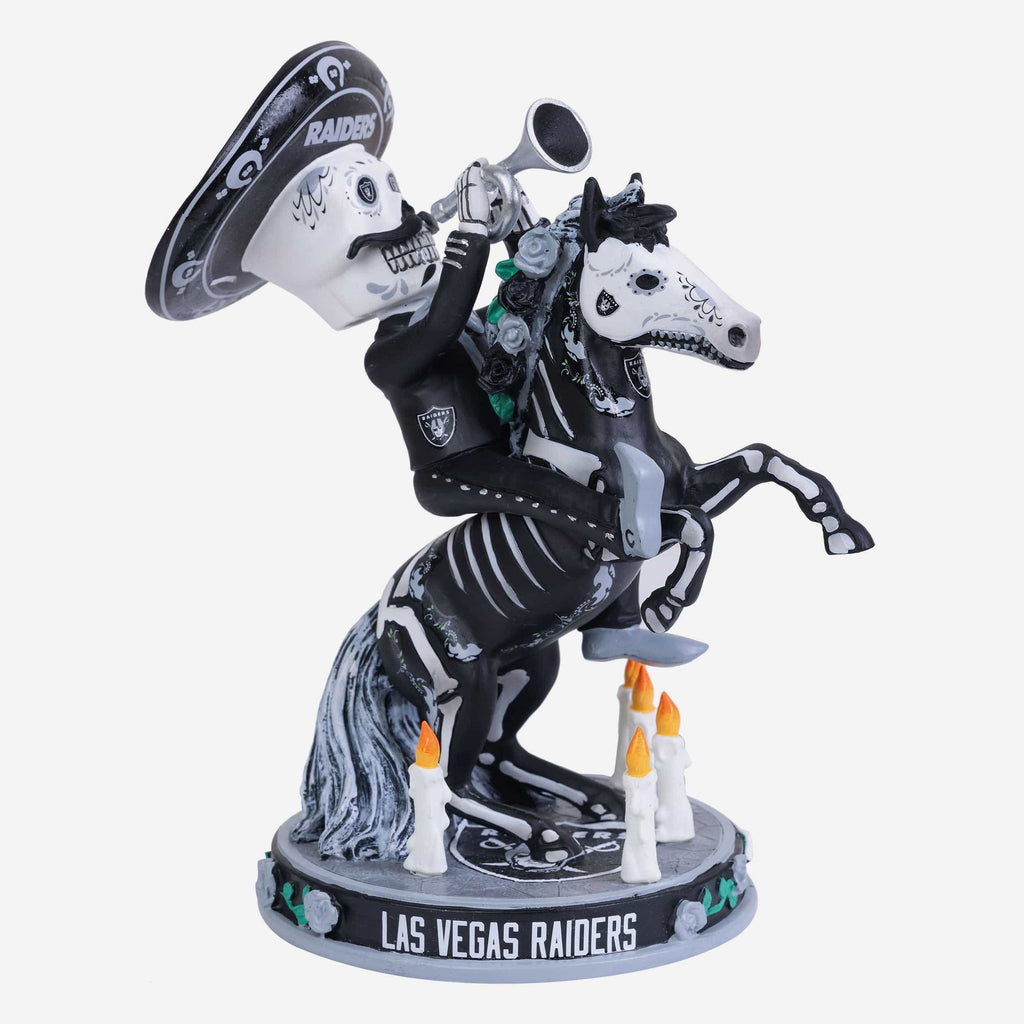 Las Vegas Raiders Calavera Bobblehead FOCO - FOCO.com