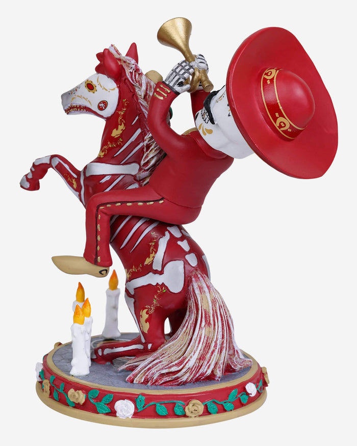 San Francisco 49ers Calavera Bobblehead FOCO - FOCO.com