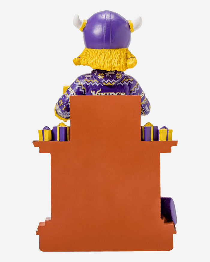 Viktor The Viking Minnesota Vikings Holiday Mascot Bobblehead FOCO - FOCO.com