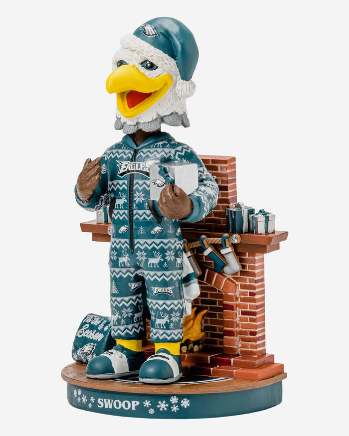 Swoop Philadelphia Eagles Holiday Mascot Bobblehead FOCO - FOCO.com