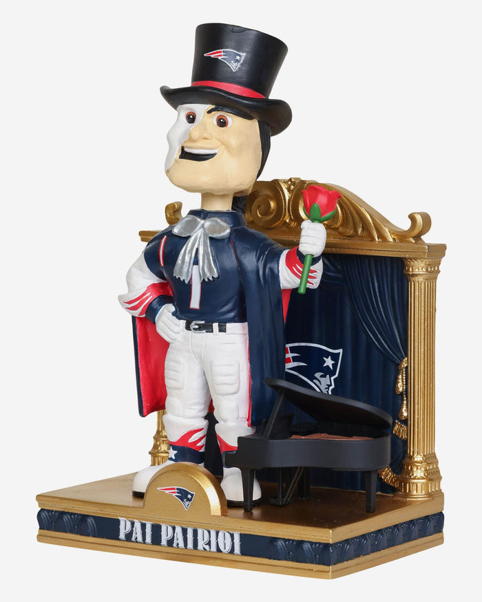 Pat The Patriot New England Patriots Halloween Mascot Bobblehead FOCO - FOCO.com