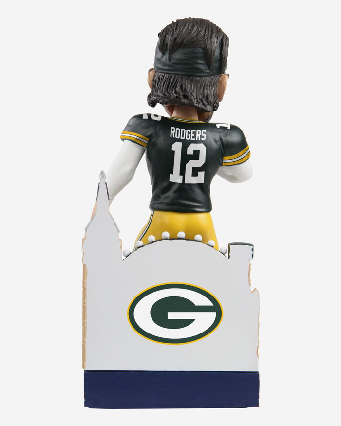 Aaron Rodgers Green Bay Packers 2022 International Game Bobblehead FOCO - FOCO.com