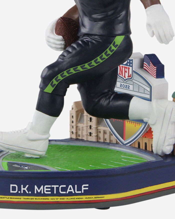 DK Metcalf Seattle Seahawks 2022 International Game Bobblehead FOCO - FOCO.com