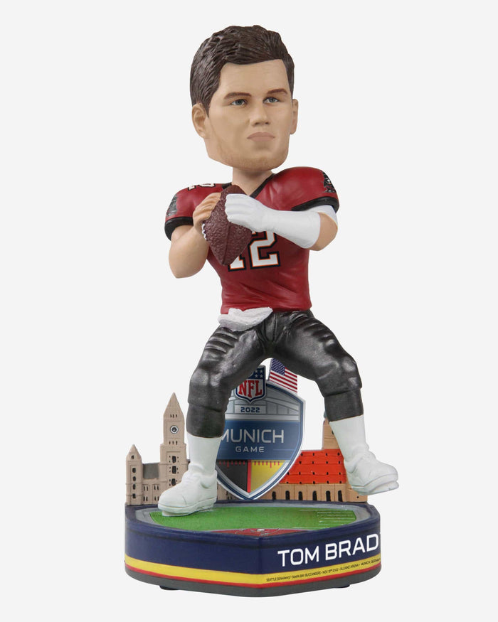 Tom Brady Tampa Bay Buccaneers 2022 International Game Bobblehead FOCO - FOCO.com
